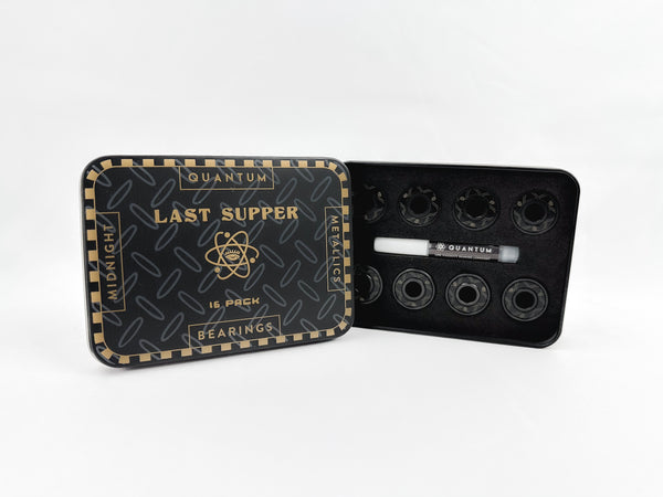Last Supper x Quantum Bearing Science: Midnight Metallic Series Bearings