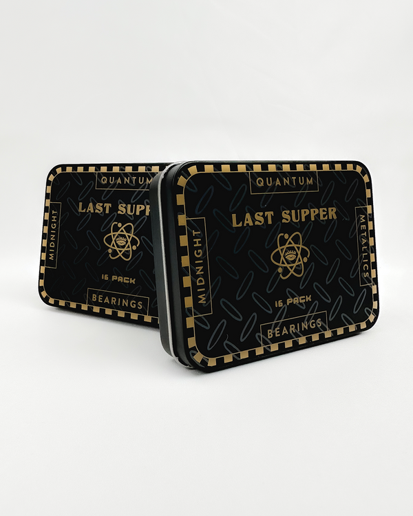 Last Supper x Quantum Bearing Science: Midnight Metallic Series Bearings