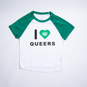 I Love Queers Pride Baby Tee