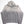Last Supper Sun-Dried Waffle Knit Zip Up - Grey