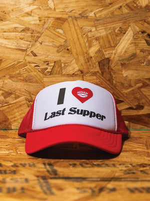 I Heart Last Supper Trucker (Red)