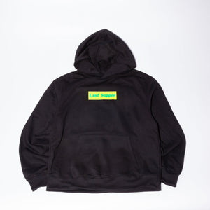 Last Supper box logo hoodie streetwear oversized fit