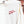Red embroidered script logo on cream long sleeve shirt